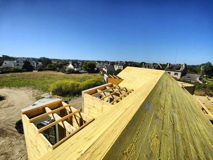 Ossature bois Ploudaniel