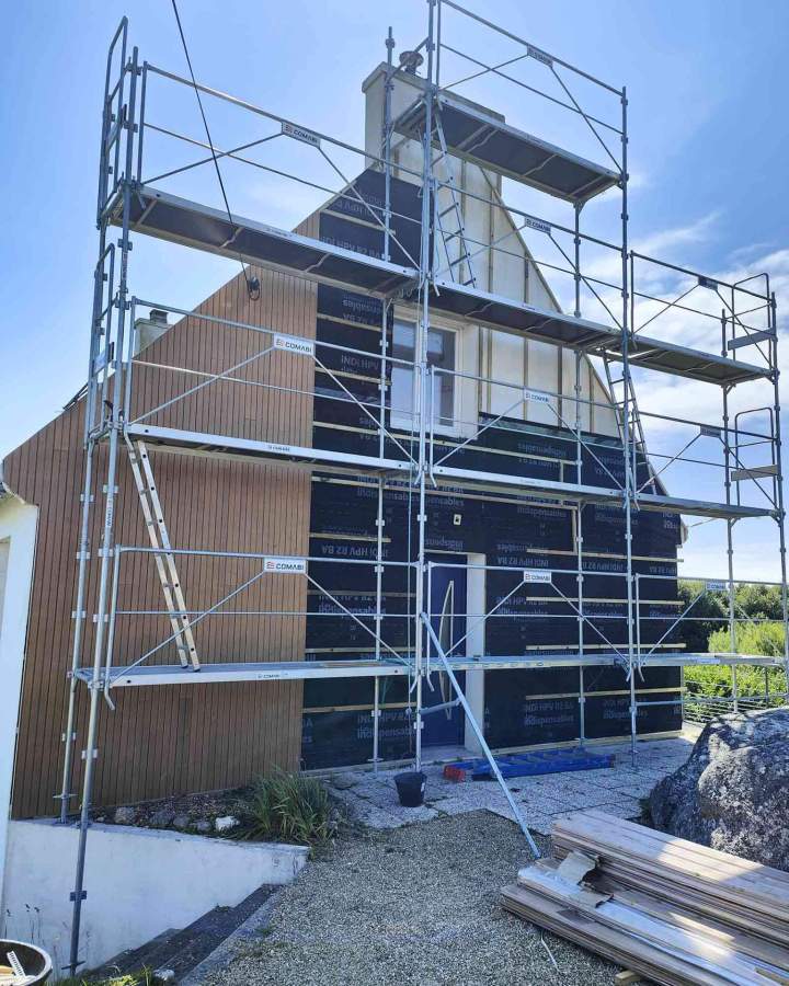 Travaux d’isolation extérieure Ploudaniel