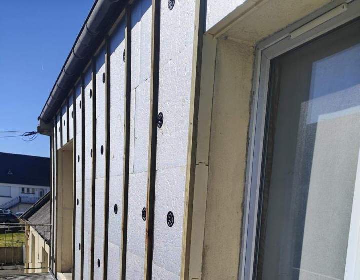 Isolation par l'extérieur Ploudaniel